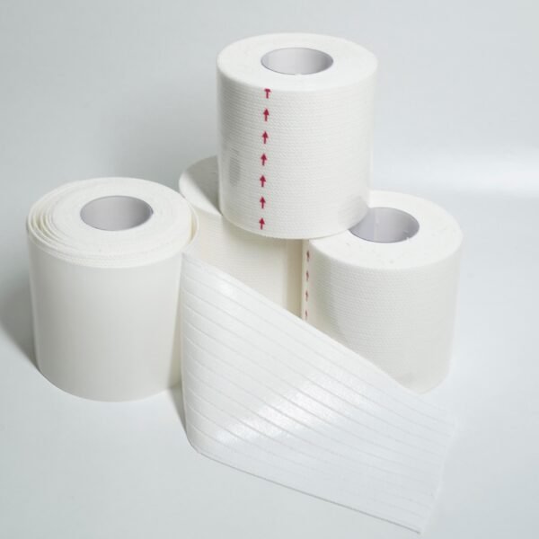 Bandage Coated in Lines